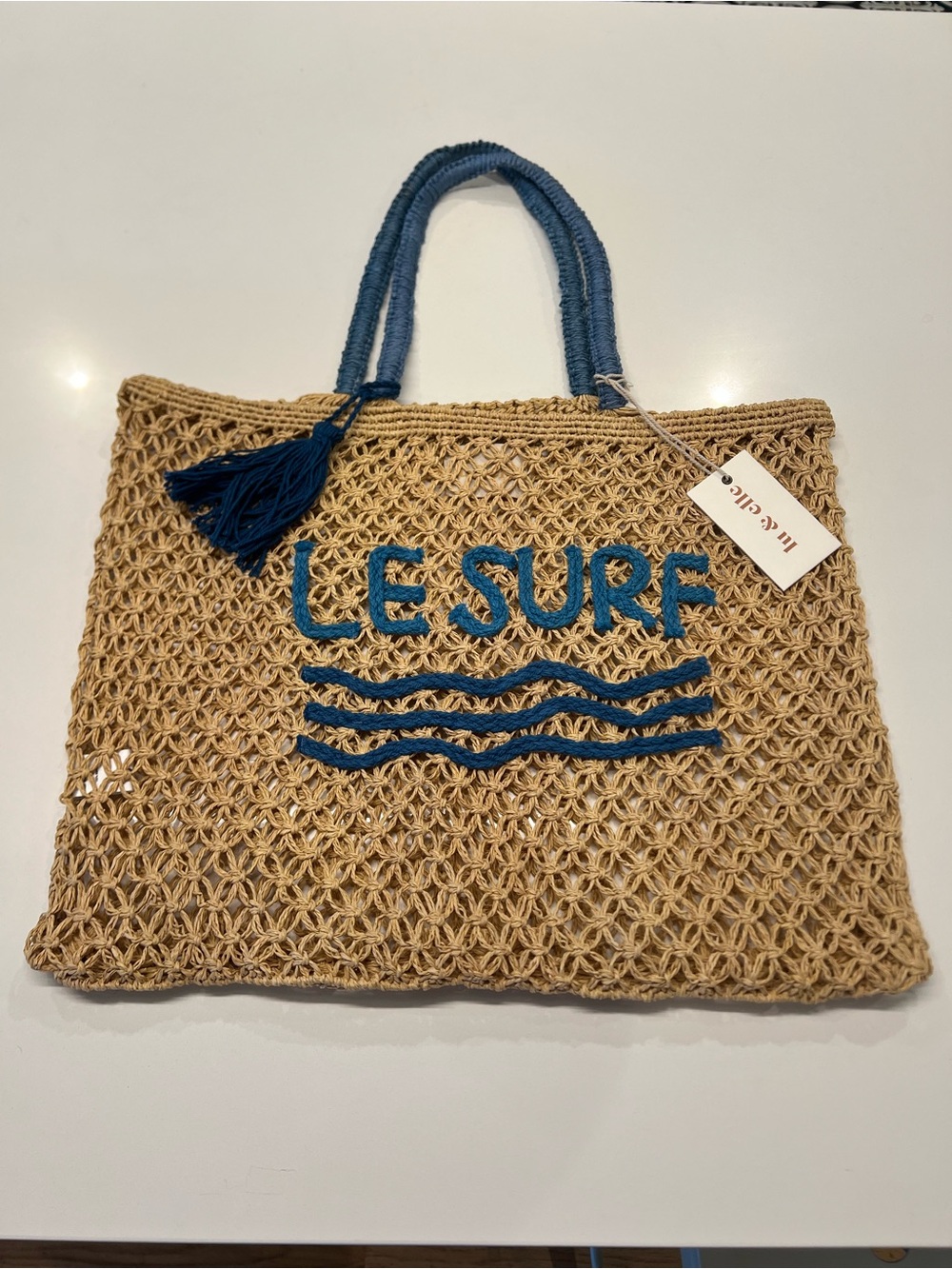 Lu & Elle Le Surf Macrame Tote